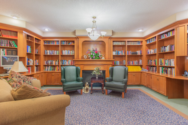 river ridge home gallery library